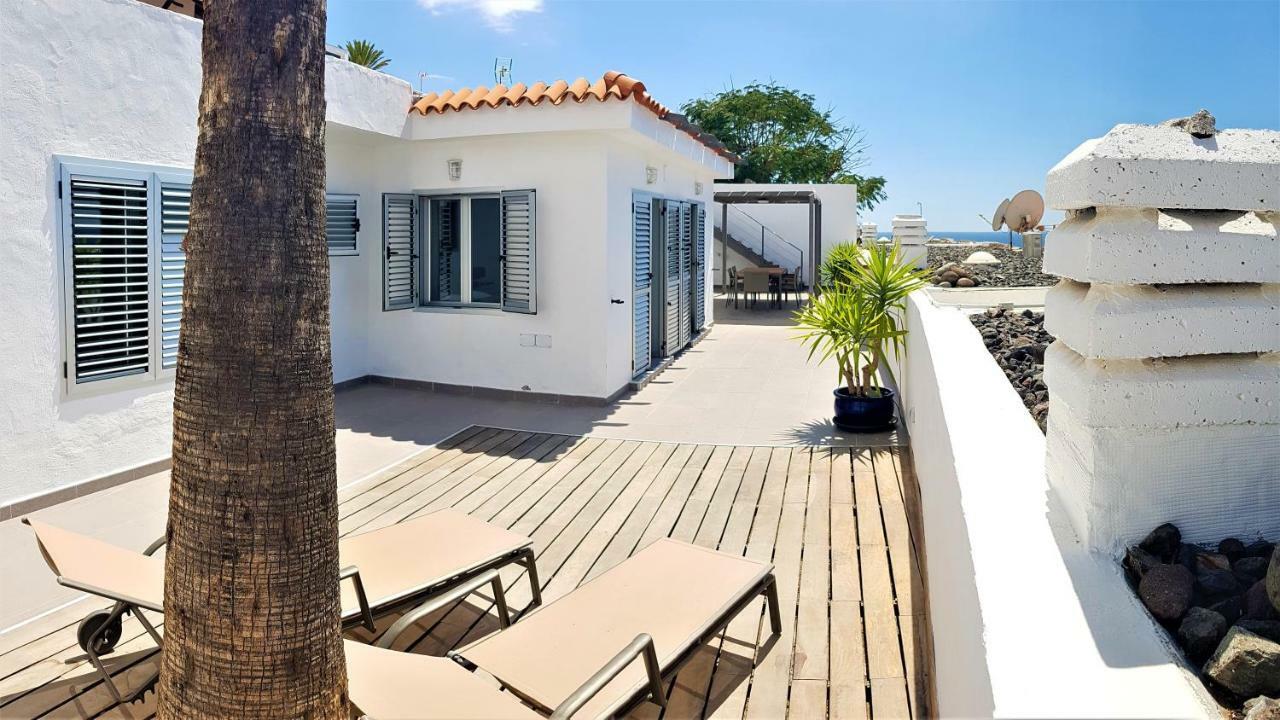 Casa La Vista - Bungalow With Fantastic Sea Views Arguineguin Exteriör bild